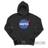 Nasa Satan Logo Parody Hoodie