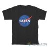 Nasa Satan Logo Parody T-Shirt