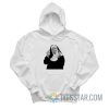 Nun Giving Two Middle Finger Hoodie