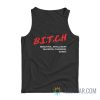 Dare Bitch Beautiful Intelligent Talented Charming Horny Tank Top