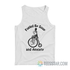 Frog Fueled By Soup And Anxiety Tank Top
