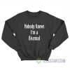Nobody Knows I'm A Bisexual Sweatshirt