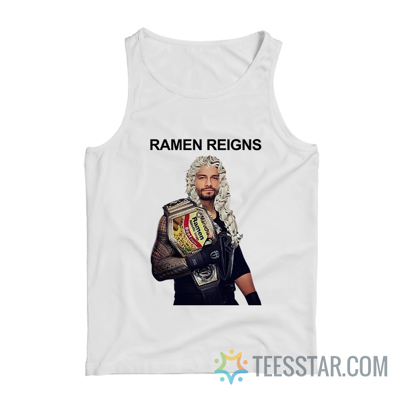 Ramen Reigns Noodle Soup Tank Top