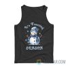 Snowman It's Freezing Season Tank Top