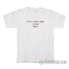 I Am a Social Vegan I Avoid Meet T-Shirt