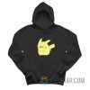 Pika With Mustache Hoodie