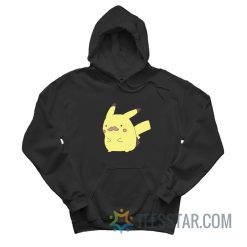 Pika With Mustache Hoodie