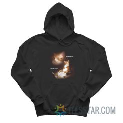 Cat Mentally Ill Totally Chill Hoodie