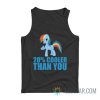 Dash 20% Cooler Than You My Little Pony Tank Top