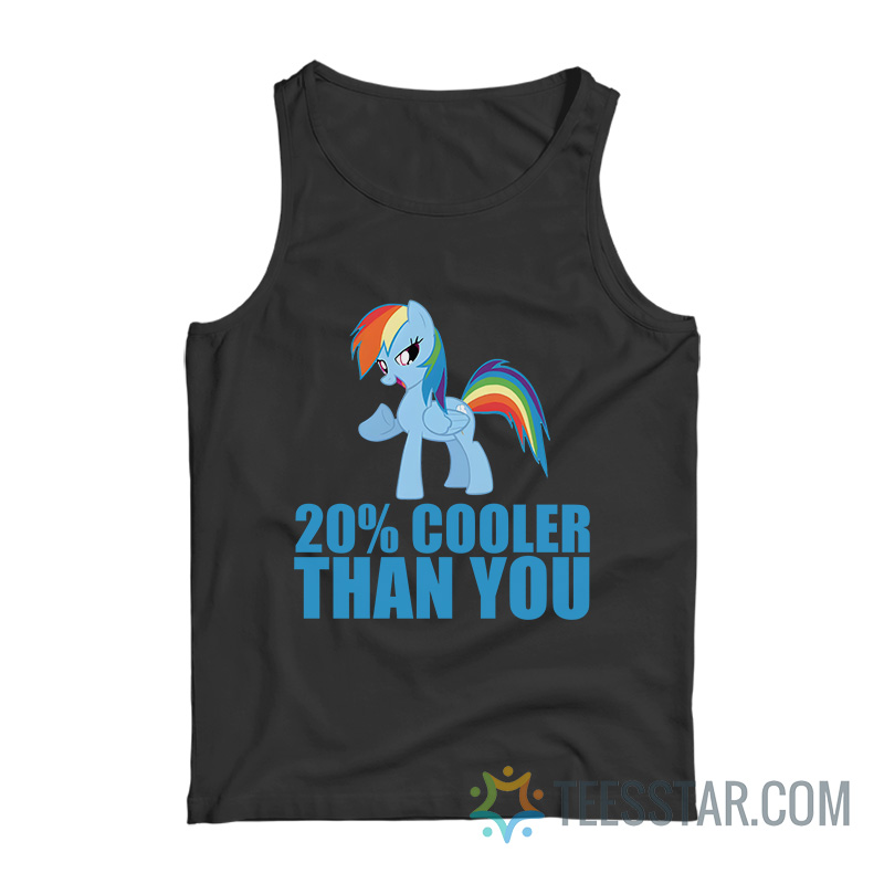 Dash 20% Cooler Than You My Little Pony Tank Top