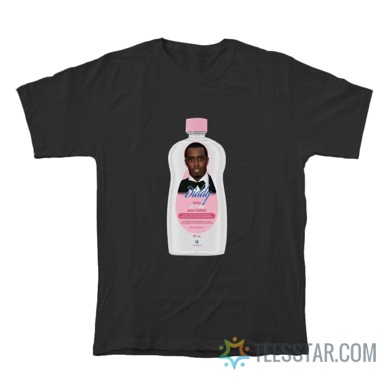 Diddy Oil Baby Oil Parody T-Shirt