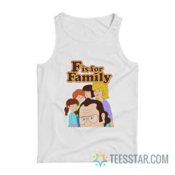 F Is For Family Tank Top