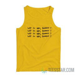Why So Sad Bunny Tank Top