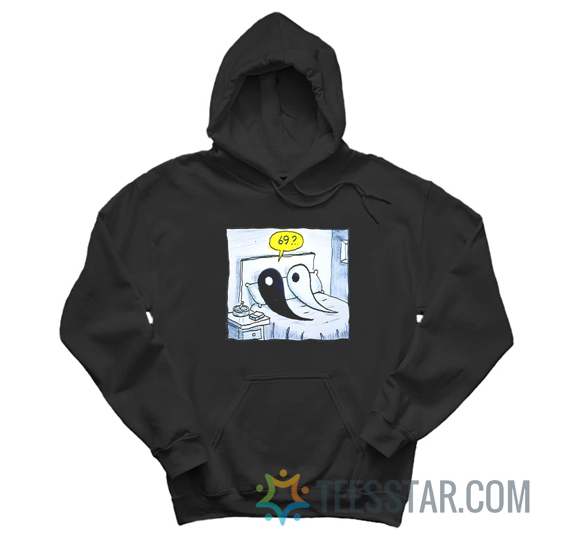 Yin Yang 69 Bed Meme Hoodie