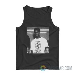 Young Kanye Wearing Say No To Nazis Tank Top
