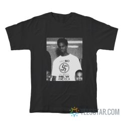 Young Kanye Wearing Say No To Nazis T-Shirt