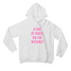 A Girl At Night On The Internet Hoodie