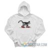 Vintage B Kliban Cat Wearing Red Shoes Hoodie