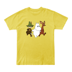 Bjork Wearing Moomin Snufkin Sniff T-Shirt