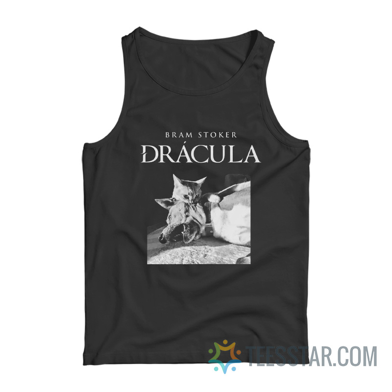 Bram Stoker Dracula Cat Tank Top