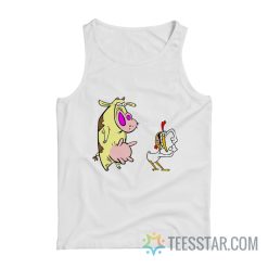 Cow And Chicken Tv Series Tank Top