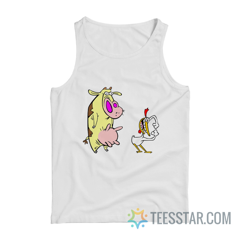 Cow And Chicken Tv Series Tank Top