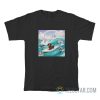 Dog Surfing With Unicorn T-Shirt