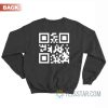 Fuck You Qr Code Sweatshirt