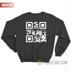 Fuck You Qr Code Sweatshirt