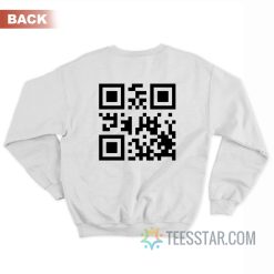 Fuck You Qr Code Sweatshirt