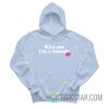 Kiss Me I'm A Blonde Lips Hoodie