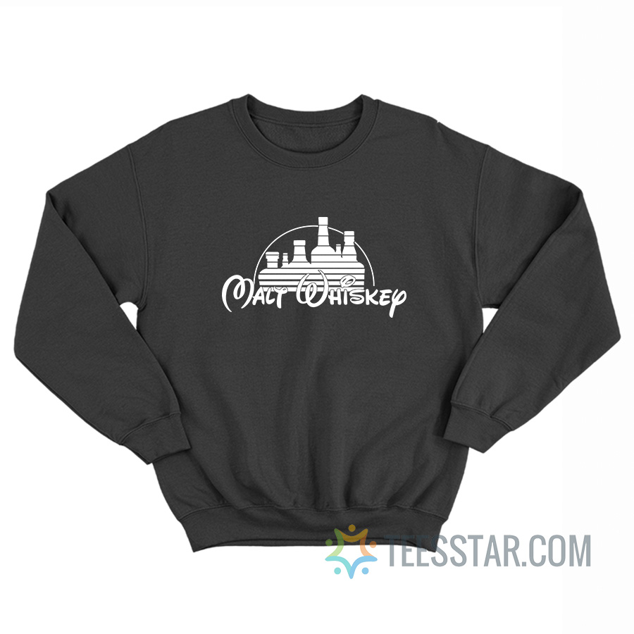 Malt Whiskey Logo Parody Sweatshirt