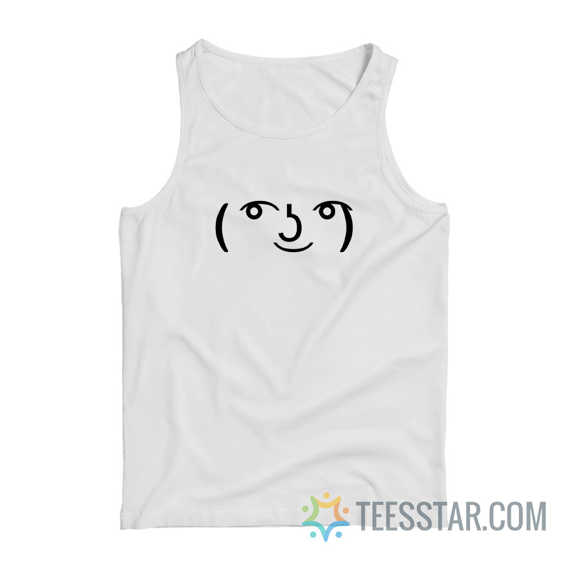The Lenny Face Meme Tank Top
