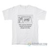 Why Science Teachers Should Not Be Given Playground Guty T-Shirt