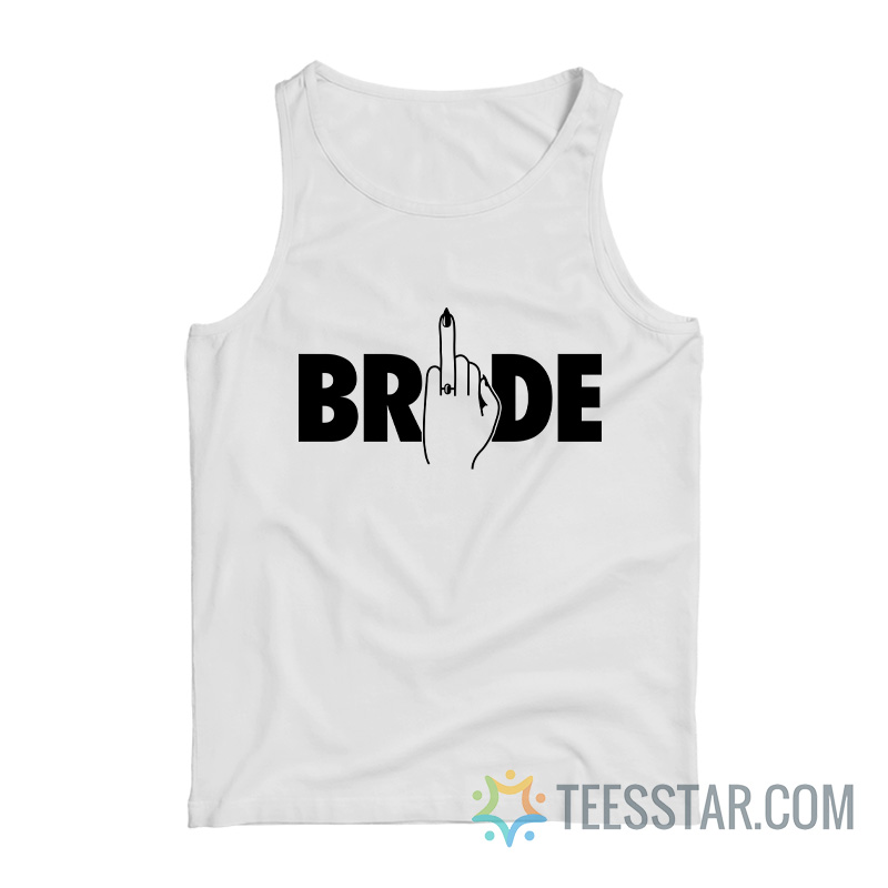 Bride Tribe Ring Finger Tank Top