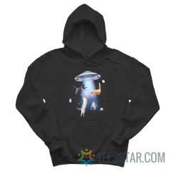 Cats Abduction UFO Hoodie