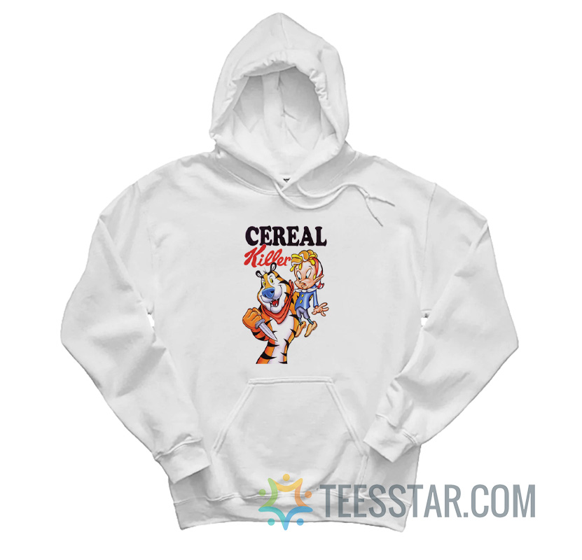 Cereal Killer Tony The Tiger Hoodie