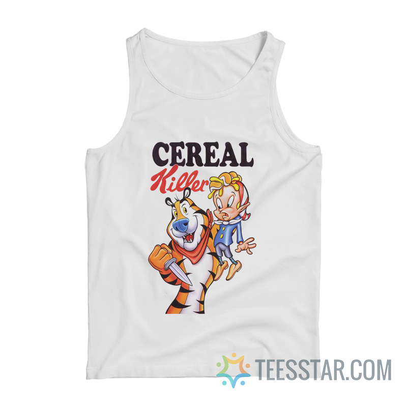 Cereal Killer Tony The Tiger Tank Top