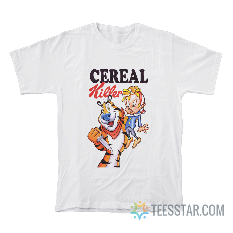Cereal Killer Tony The Tiger T-Shirt