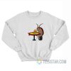 Cockroach Eating Krabby Patty Sweatshirt