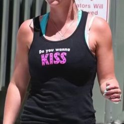 Do You Wanna Kiss Britney Tank Top
