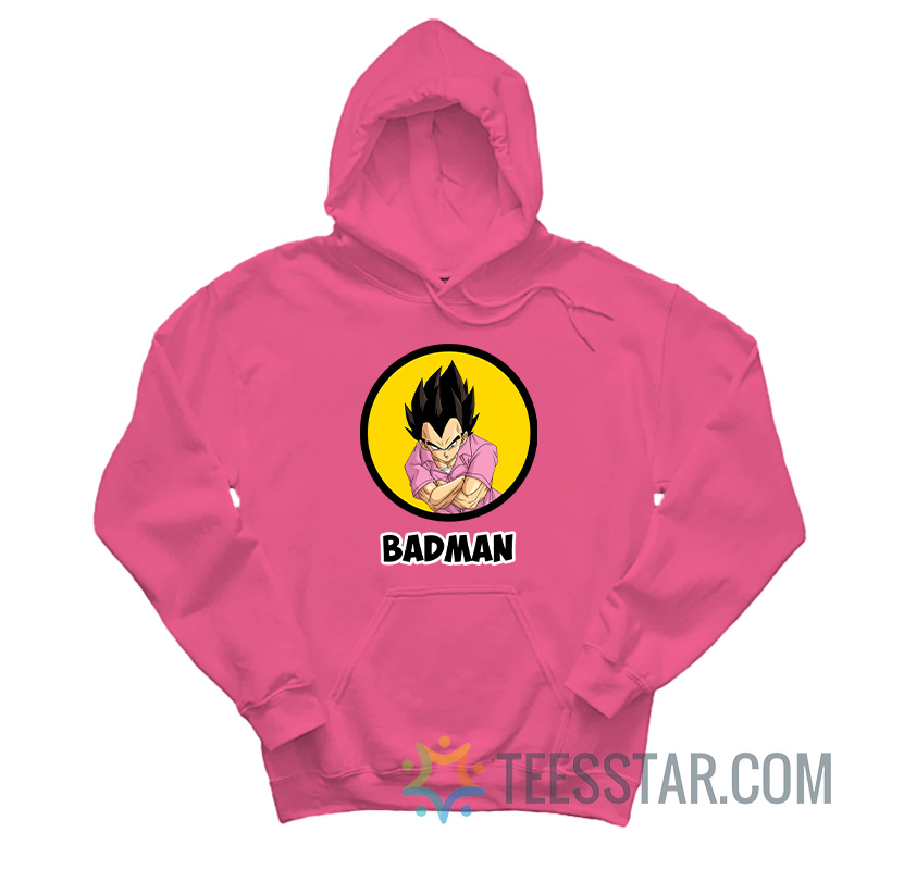 Dragon Ball Vegeta Badman Hoodie