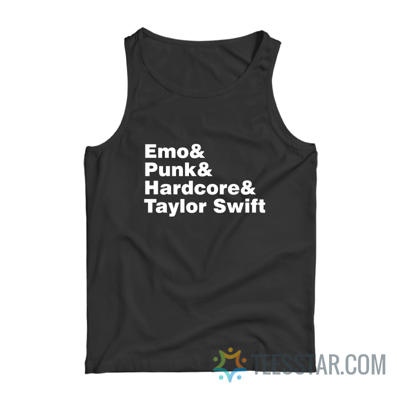 Emo Punk Hardcore Taylor Tank Top