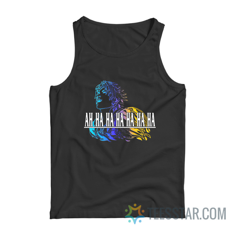 Final Fantasy Tidus Laugh Hahaha Tank Top
