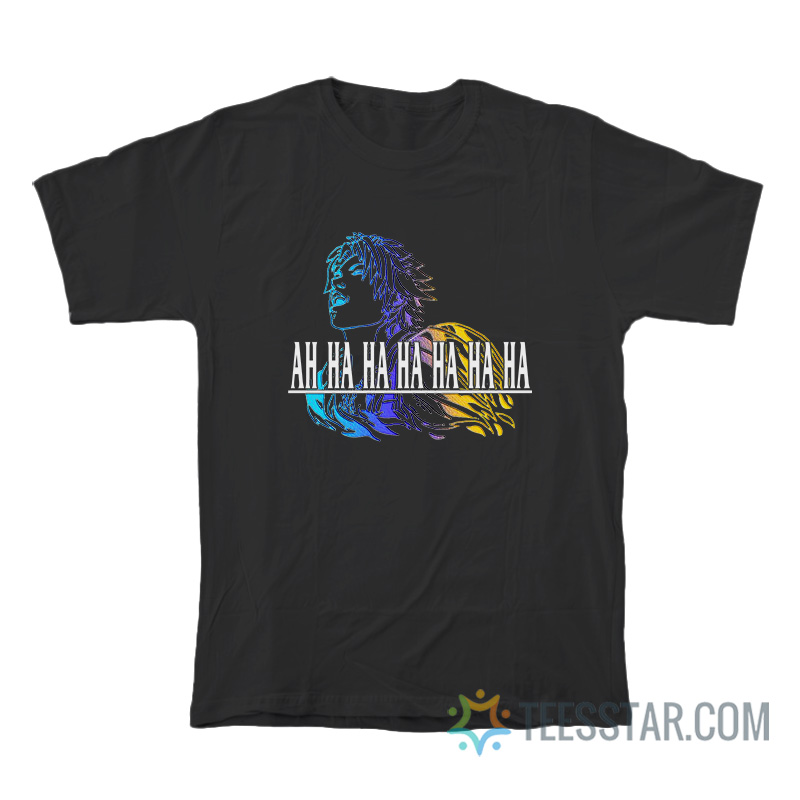 Final Fantasy Tidus Laugh Hahaha T-Shirt - Image 2