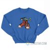 Fish Wearing Shoes Meme Sweatshirt