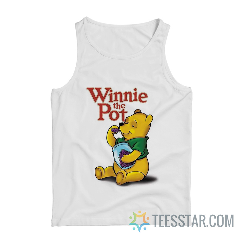 Winnie The Pot Parody Tank Top