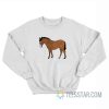 Bojack As A Regular Horse Sweatshirt