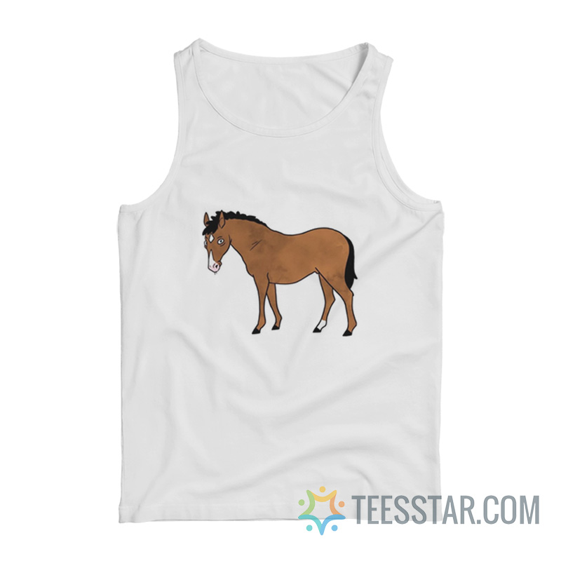 Bojack As A Regular Horse Tank Top