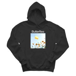 Butterflies Butter Meme Hoodie